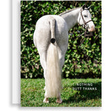 Nothing Butt Thanks Greeting Card