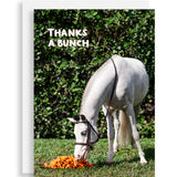 Thanks A Bunch Greeting Card